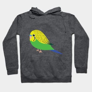 Cute illustration af a budgie Hoodie